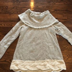 Anthropologie Sleeping on Snow Sweater